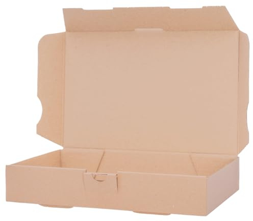 verpacking Maxibriefkartons 240 x 160 x 45 mm Braun [Größe und Stückzahl wählbar] DIN A5 Maxibrief MB-3 Versandkarton für Warenpost 50 Stück