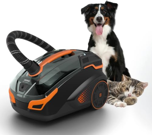 THOMAS PET & Family PRO 4ALL Tierhaar Staubsauger beutellos, 1700 W | Nasssauger & Trockensauger, Teppichreiniger, Parkettreiniger, Polsterreiniger, Fleckenentferner, Made in Germany