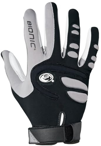 Louisville Slugger Unisex-Handschuh für Racquetball, bionisch, rechte Hand Black/Grey/White XL