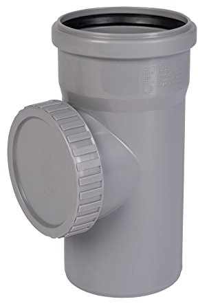 Ostendorf HT-Rohr Reinigungsrohr mit Gummidichtringen DN110