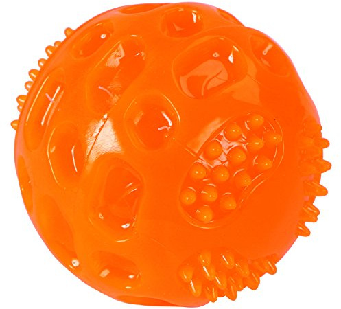 Kerbl Pet Ball ToyFastic, Squeaky orange Ø7,5cm