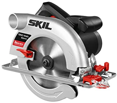 Skil Handkreissäge 5765 AA (1.350W, 65mm, mit Hartmetallbestücktes Sägeblatt und Parallelanschlag)