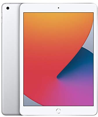 2020 Apple iPad (10,2-zoll, Wi-Fi, 32GB) Silber (Generalüberholt)