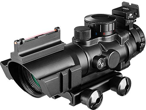 ACEXIER 4x32 Zielfernrohr 20mm Schwalbenschwanz Reflex Optik Zielfernrohr Taktisches Visier Jagdgewehr Gewehr Airsoft Sniper Magnifier Air Gun