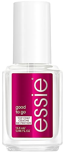 Essie Schnell trocknender Top Coat good to go, Schutz und Glanz, Transparent, 13,5 ml