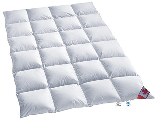 Canada warme Winter Daunendecke Kassetten canadische Daune (135x200 cm)