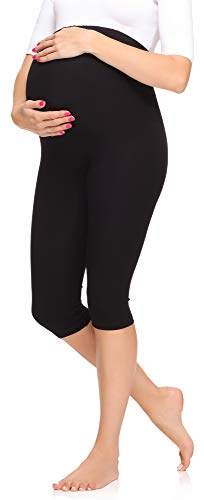 Merry Style Damen 3/4 Umstandsleggings aus Viskose MS10-298
