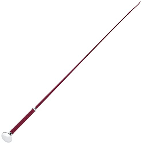 Covalliero Dressurgerte, Reitgerte, bordeaux, 110cm, Reiter, Reiterin, Fiberglas-Schaft, Griff aus weichem Kunstleder