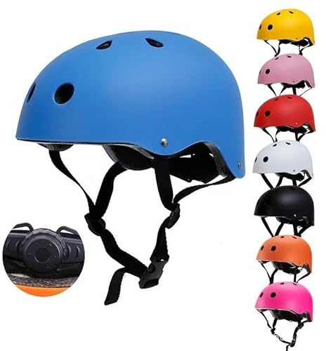 Multifunktionaler Sporthelm für Kinder & Erwachsene – Verstellbarer, belüfteter Schutzhelm für Fahrrad, Skateboard, Inlineskates, Balance-Bike und Eislaufen