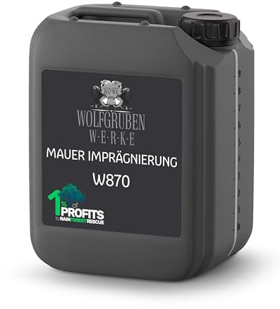 Mauer Fassaden Imprägnierung W870 Fassadenschutz Mauerschutz Abdichtung - 10L