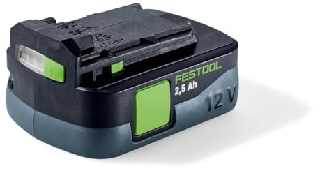 Festool BP 12 LI 2,5 C Akku 12 V / 2,5 Ah für CXS 12 & TXS 12 - Originaler Akkupack, Art.-Nr. 577384
