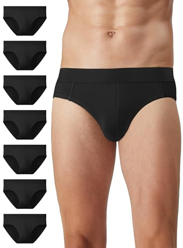 Natural Feelings Herren Slips Unterhosen Baumwolle Herren Unterhose Pants | Baumwolle Unterhosen Männer Atmungsaktive Unterwäsche für Herren Unterhosen Weich Elastischer Bund Herren-Slips Größen S-2XL