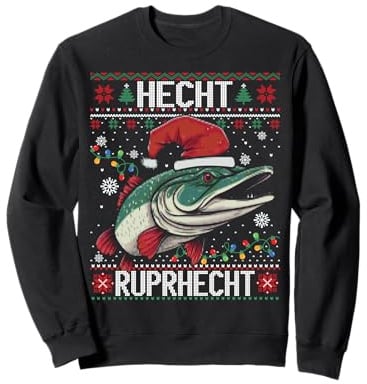 Hecht Ruprhecht Knecht Ruprecht Ugly Christmas Sweater Sweatshirt