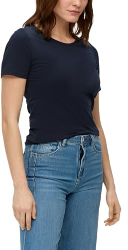s.Oliver Herren T-Shirt – Slim Fit, Jersey, Rundhalsausschnitt – Lässig für Freizeit, Alltag & Relax-Momente