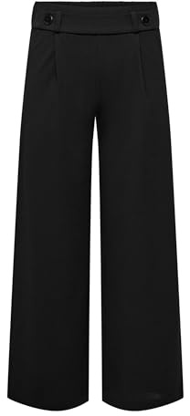 Jacqueline de Yong Damen Hose Weites Bein - JDYGEGGO - Wide Leg Anzughose - Mid Waist - Elegante und Bequeme Stoffhose aus Weichem Jersey-Material mit Stretch