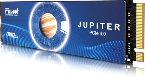 Fikwot FX991 M.2 SSD, 4TB NVMe SSD M.2, PCIe Gen4, Bis zu 7300MB/s Lesen, Interne SSD für PS5 Gaming und Laptop