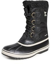 Sorel 1964 PAC NYLON WATERPROOF Schneestiefel für Herren, Schwarz (Black x Ancient Fossil), 40 EU