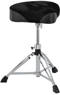 GEWA Schlagzeughocker Sattelsitz 600 Serie PS805162 | Ergonomisch geformter Sattelsitz mit robuster und standfester Konstruktion.
