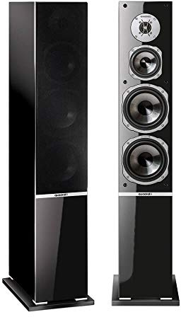 quadral Standlautsprecher Argentum 590 schwarz (Paar)