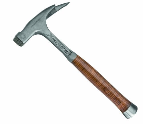 PEDDINGHAUS Latthammer – 965 g – Ledergriff – Ganzstahl geschmiedet, magnetisch & GS geprüft – Für präzise, sichere Arbeiten