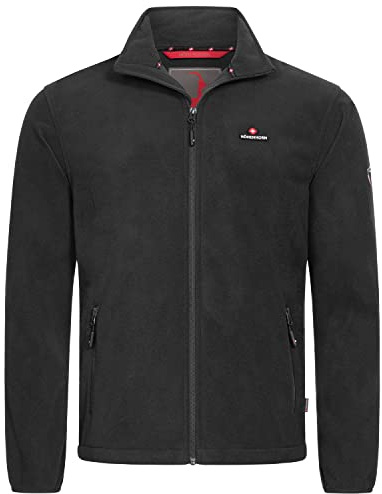 Höhenhorn Badus Herren Fleece Jacke Microfleece Full Zip Troyer Outdoor Wander Trekking