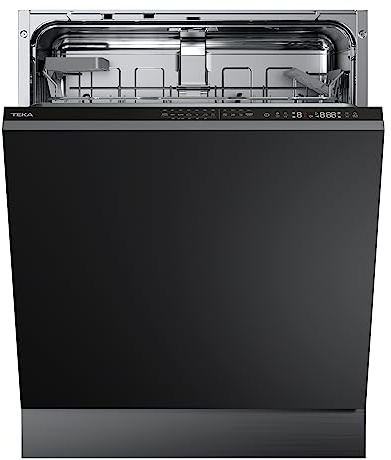 TEKA Einbau-Geschirrspüler, vollintegrierte Spülmaschine, 7 Spülprogramme, LED-Anzeige, Besteckkorb, 14 Maßgedecke – 60 cm