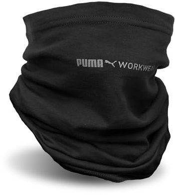 PUMA WORK WEAR Damen und Herren Multifunktionstuch - Schlauchschal - Halswärmer - Winddicht - Ideal für die Outdoor Arbeit - Carbon