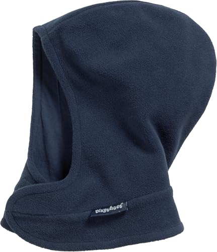 Playshoes Unisex Kinder Fleece-Schlupfmütze Winter-Mütze, Marine, 47/49cm