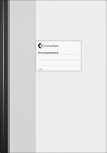 König & Ebhardt 861094603 Portobuch (1 Seite, A4, 210 x 297 mm, 96 Blatt) schwarz