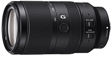 Sony SEL70350G – 70–350mm F4.5–6.3 G OSS Supertele-Zoom (APS-C E-Mount Objektiv mit Bildstabilisierung, ideal für Natur, Sport & Reisen, kompatibel mit Sony ZV-E10, A6400 & A6700)