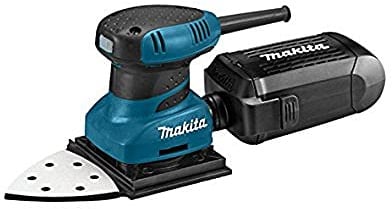 MAKITA BO4565K SCHWINGSCHLEIFER 200 W, Schwarz, Blau