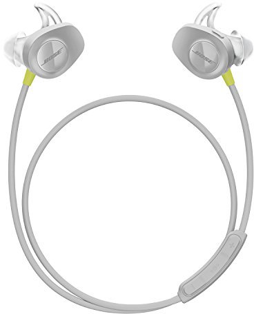 Bose SoundSport, kabellose Sport - Earbuds, (schweißresistente Bluetooth-Kopfhörer zum Joggen), Citron, Gelb