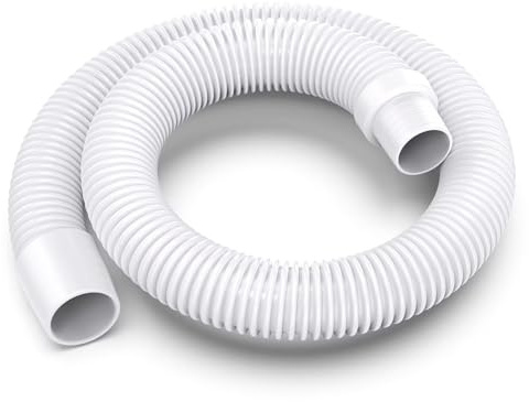 GRONGU Universal Pool Vakuumschlauch 121,9 cm lang, Poolschlauch Verlängerung, Weiß