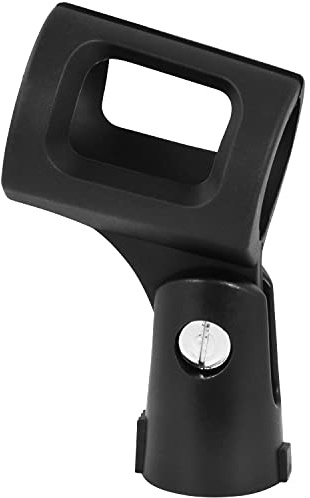 TIGER MCA84-BK Universal Mikrofon-Clip mit Gummi-Hülse