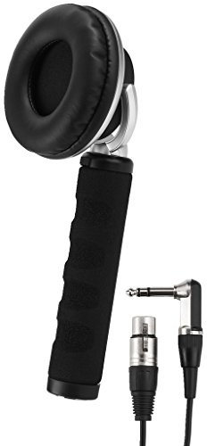 IMG STAGELINE MDH-6300 DJ-Mono-Handhörer, Schwarz