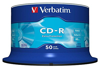 Verbatim 43351 700MB 52x Extra Schutz CD-R - 50 Pack Spindel