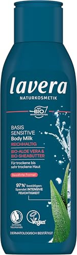 lavera basis sensitive Reichhaltig Body Milk 250 ml Aloe Vera & Sheabutter