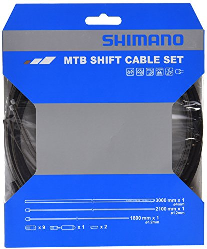 SHIMANO Schaltzug-Set MTB Edelstahl Y60098021 Schaltzug-Set MTB Edelstahl 3000 mm