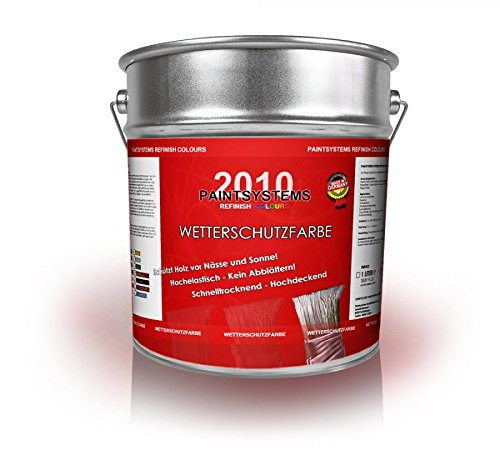 Wetterschutzfarbe 4 Liter Schwedenrot NEUWARE