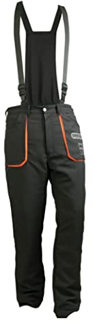 Oregon Yukon Kettensägen-Schnittschutzhose - Typ A Schutz (2 XL), Dunkelgrau