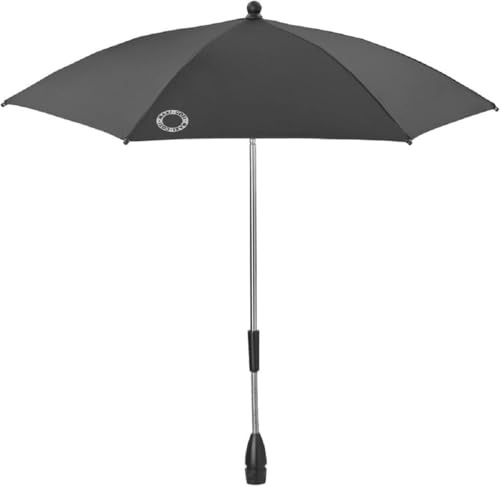 Maxi-Cosi Parasol, Stylischer und Praktischer Sonnenschirm für alle Maxi-Cosi Kinderwagen und Viele Mehr, mit UV-Lichtschutz 50+ inkl. Univsersal-Befestigung, Essential Black