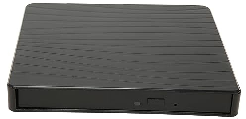 Garsent Externes DVD-Laufwerksgehäuse, Typ C USB 3.0 Tragbare CD-DVD, für SATA Blu-Ray/CD/DVD-Laufwerk, für Win XP, Win 2003, Vista, Win 7, Win 8.1, Win 10, OS X Laptop (Type C)