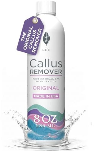 Der beste Hornhautentferner und Hornhautentferner von Lee Beauty Professional, Flüssigkeit und Gel für Hühneraugen und Hornhaut an den Füßen, leistet bessere Arbeit als ein Elektrorasierer und ein Fu