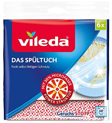 Vileda Spültuch 34x34 cm, 6er Pack