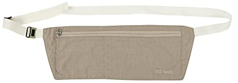 Tatonka Skin Moneybelt - Flache und leichte Bauchtasche mit Zwei Fächern 2 unauffälligen Tragen unter der Kleidung (macciato)