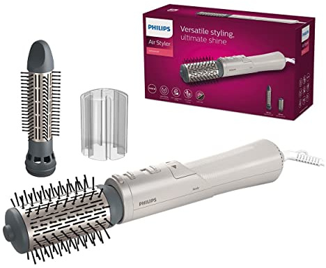 Philips AirStyler Serie 7000 – Haarstyler mit 2 Styling-Aufsätzen (Modell BHA710/00)