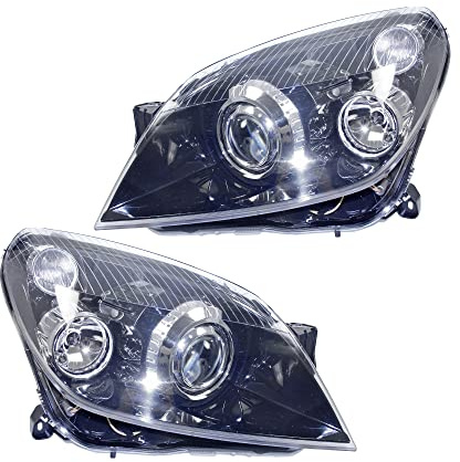 ATEC Germany 2x Bi-Xenon Scheinwerfer Hauptscheinwerfer vorne links + | Kompatibel mit: OPEL ASTRA H, ASTRA H Caravan, ASTRA H GTC, ASTRA H Stufenheck, ASTRA H TwinTop