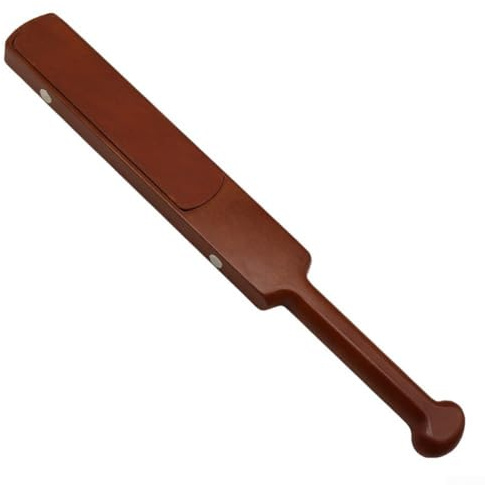Lackfreier Ausbeulhammer mit gehärtetem Holzpaddel und ergonomischem Griff für effiziente Beulenfixierung und Wiederherstellung von Karosserie