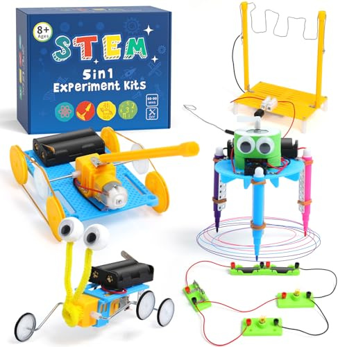 Experimente für Kinder ab 8 9 10 11 12 13 14, Elektronik Baukasten, Experimentierkasten, Elektro Baukasten für Kind, Bausatz Kinder Elektro Spielzeug Geschenke ab 8 9 10 11 12 13 14 Jahre Jungen