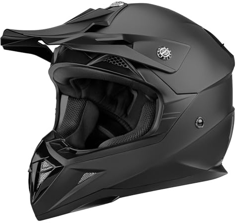 YEMA YM-915 Fullface Motocross Helm und Enduro Helm, EIN ECE 22.06 geprüfter Motorradhelm für Offroad und ATV mit Belüftungssystem, für Erwachsene